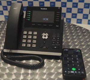Yealink with 3cx on mobile